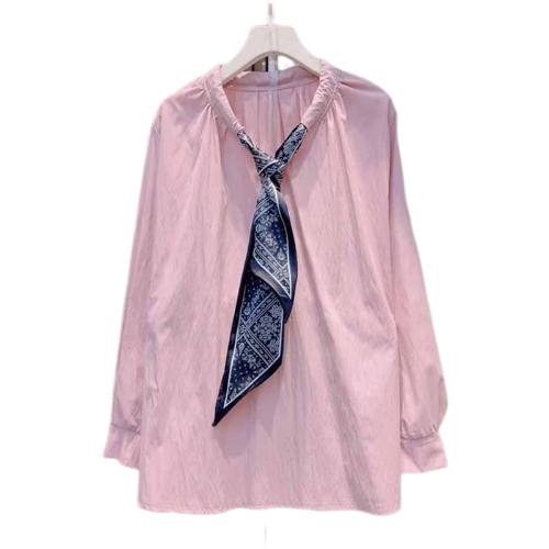 Spring 2025 new loose and slimming design, good-looking shirt, versatile casual top