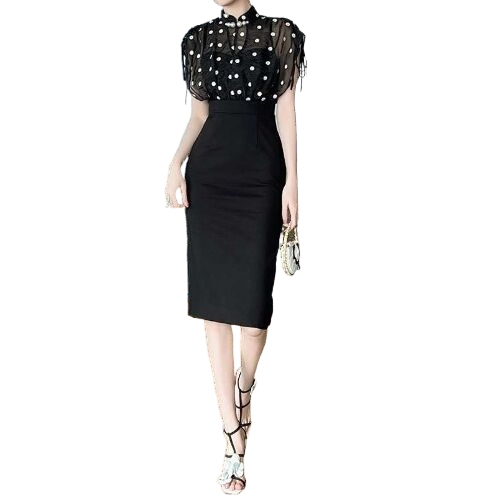 2025 Summer Vintage-Inspired Chic FashionNew Retro Hong Kong Style Elegant