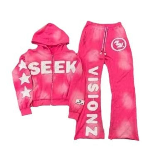 Street trend hip-hop men's and women's hooded loose pullovers hoodie sets